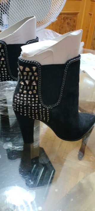 Botines Stradivarius Negro Talla 38