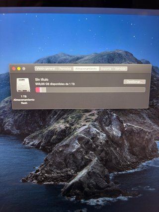 MacBook Pro 16 2019 1TB 64GB (con fallo)