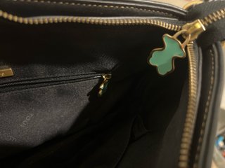 Bolso Tous Mediano Negro y Marrón