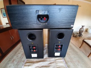 Jamo JPW Altavoces HIFI y Subwoofer Negro
