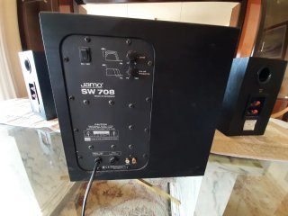Jamo JPW Altavoces HIFI y Subwoofer Negro