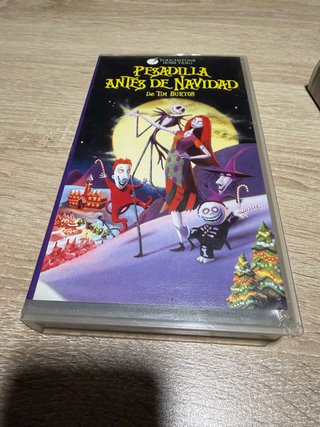 Pesadilla antes de Navidad VHS