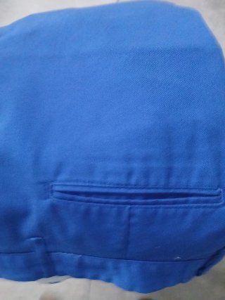 Lote 2 pantalones trabajo azul