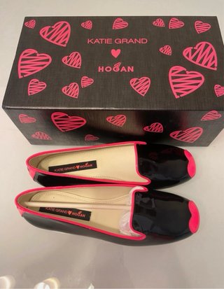 Ballerine Hogan Nere e Rosa Nuove