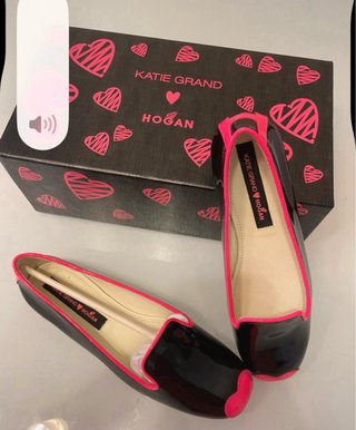 Ballerine Hogan Nere e Rosa Nuove