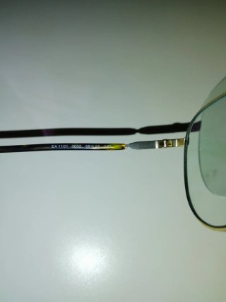 Gafas Emporio Armani Doradas y Plateadas