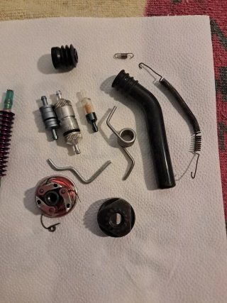 Peças 1/8 TT RC Nitro