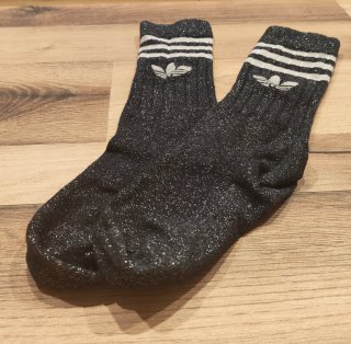 2 pares de calcetines clásicos de purpurina-Adidas
