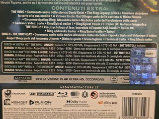 Ringu Film Collection 4K Ultra HD Blu-ray