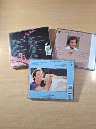 Lote 3 CDs Julio Iglesias