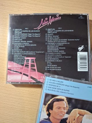 Lote 3 CDs Julio Iglesias