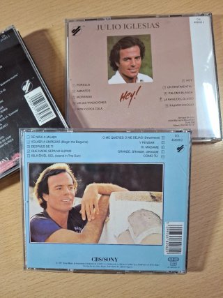Lote 3 CDs Julio Iglesias