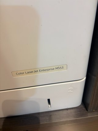 Impresora HP Color Laser Jet Enterprise M553