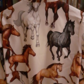 Camicia donna stampa cavalli