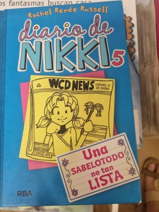 Libro el Diario de Nikki 5