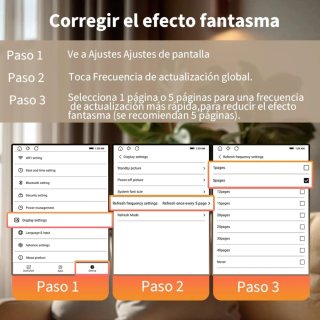 Lector de libros electrónicos negro