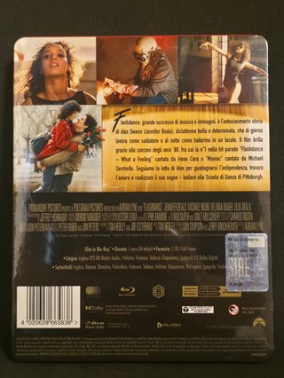 Flashdance Blu-ray Steelbook 40° Anniversario