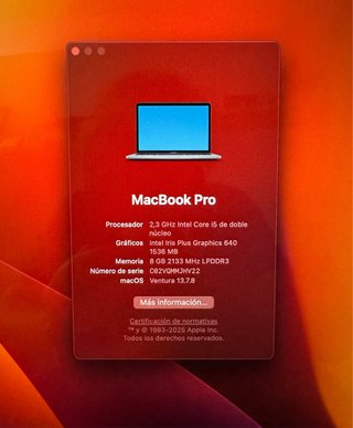 MacBook Pro 13" 2017 Grigio Siderale