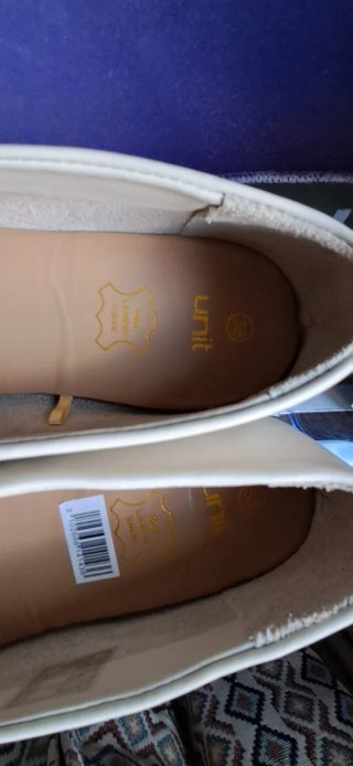 Bailarinas Unit Piel Beige Talla 38