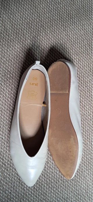 Bailarinas Unit Piel Beige Talla 38