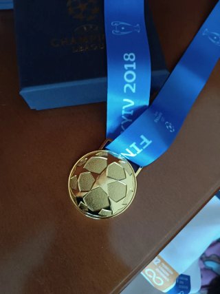 Medalla Champions League Final Kiev 2018