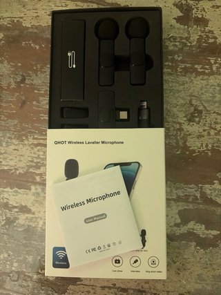Kit Micrófonos Inalámbricos QHOT Y kit Nk