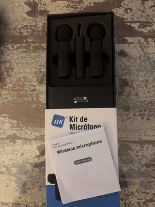 Kit Micrófonos Inalámbricos QHOT Y kit Nk