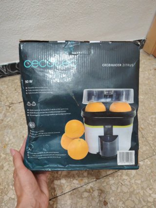 Exprimidor Cecotec Doble CECOJUICER ZITRUS