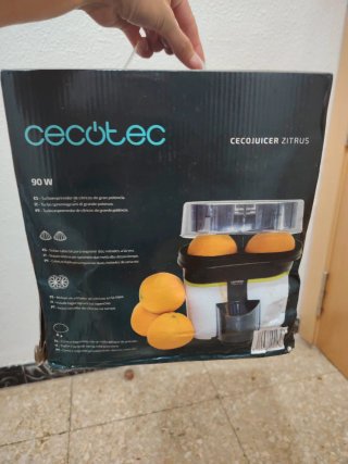 Exprimidor Cecotec Doble CECOJUICER ZITRUS