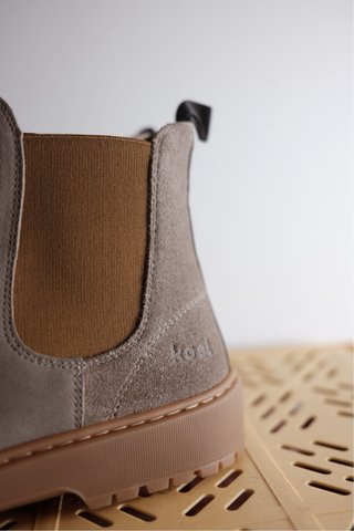 Botas Koel Barefoot Cinza/Bege
