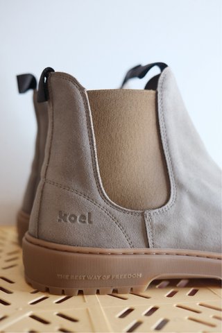 Botas Koel Barefoot Cinza/Bege