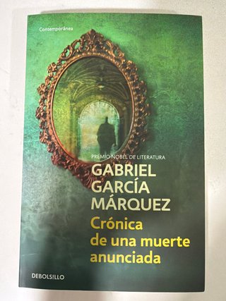 Libro Crónica de una muerte anunciada