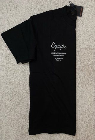T-shirt Louis Vuitton Équipe nera