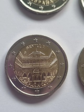 Lote de 5 monedas conmemorativas España
