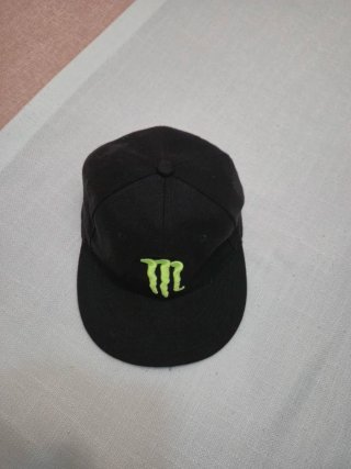 Gorra Monster Energy Negra y Verde