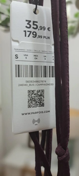 Bolso Parfois viral flecos morado