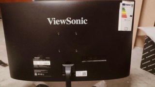 Monitor Curvo ViewSonic VX2718-PC per ricambi