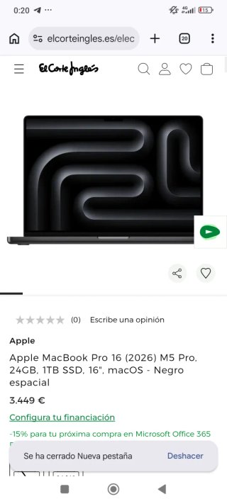MacBook Pro 16 M5 Pro