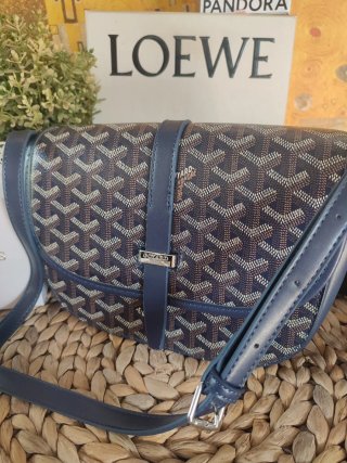 Bandolera Estampada Azul