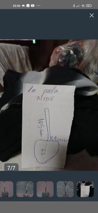 Pala antigua ,para jardín, o albañileria