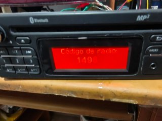 Radio Coche MP3 Bluetooth USB Renault Opel Dacia
