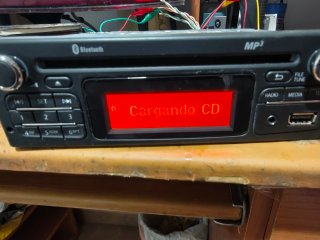 Radio Coche MP3 Bluetooth USB Renault Opel Dacia