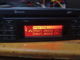 Radio Coche MP3 Bluetooth USB Renault Opel Dacia