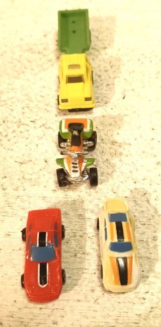 4 Mini Auto d'epoca anni '80-'90