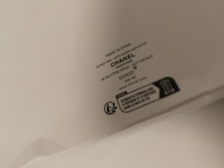 Neceser Chanel Coco Mademoiselle Satén Blanco