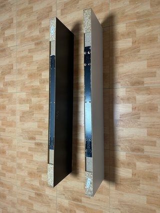 Estanterías Flotantes IKEA Negra y Blanca