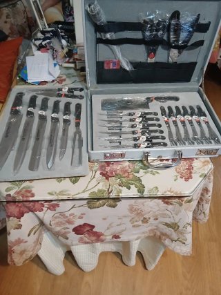 Estuche profesional cuchillos y cubiertos