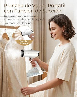 Plancha Vertical Vapor Portátil HomEasy