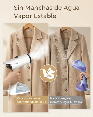 Plancha Vertical Vapor Portátil HomEasy