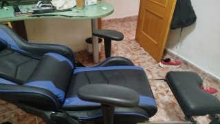 Silla Gaming Reclinable con Reposapiés
